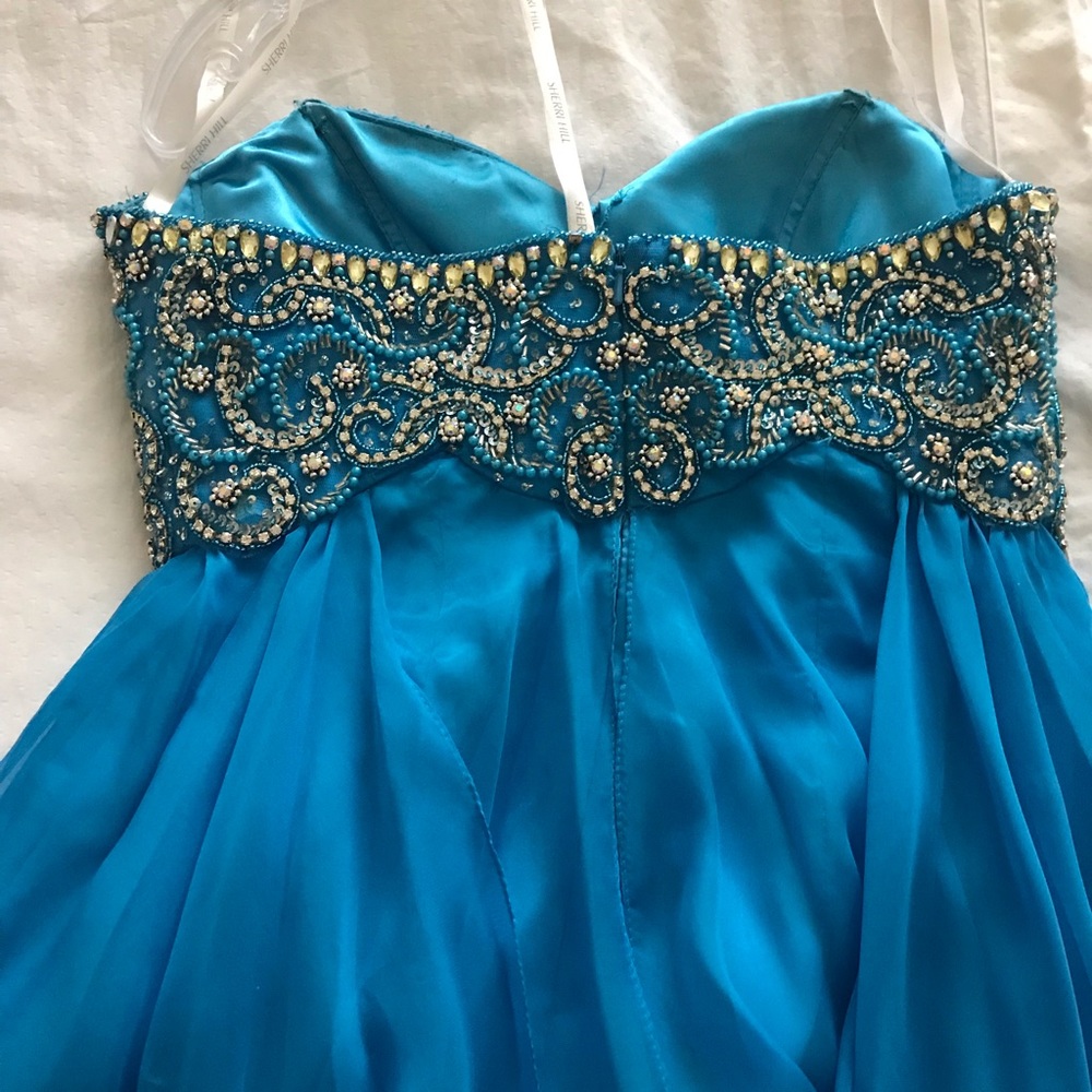 Sherri Hill homecoming dress - blue - Picture 7 of 7